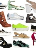 Tendances : chaussures printemps été 2014