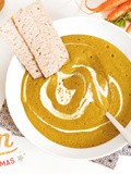Entrée de Noël : Velouté de lentilles vertes au cumin