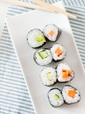 Makis aux légumes (vegan, sans gluten)