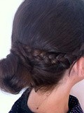 Mon chignon tressé