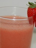 Smoothie orange - fraise - banane