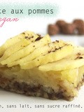 Tartelette aux pommes sans gluten, sans lait, sans sucre raffiné, sans cuisson