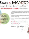Shopping Party Mango Opéra : jusqu'à -40%