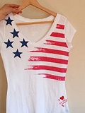 Customisation #1  American t-shirt 