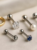 Bijoux pour piercing tragus : styles et matières