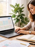 Campagne influence : gérer briefs et contenus sur pc portable, méthode
