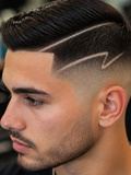 Comment adopter la coupe de cheveux homme dégradé avec trait en z pour un look moderne