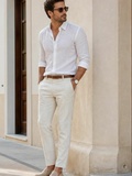 Comment associer son pantalon en lin pour un look homme réussi