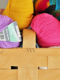 Pelotes en fil de coton : idéal pour tricoter ou crocheter