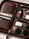 Pochette de voyage homme : optimiser l’organisation de vos essentiels