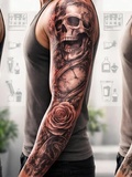 Tatouage bras entier : prix, planning et cicatrisation
