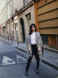 Poncho à franges