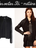Vestes bi-matière : 10 vestes pour femme  shopper avant les autres