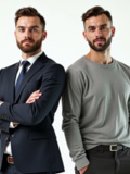 L’impact des coupes de vêtements sur la silhouette masculine