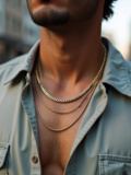 Les différents styles de chaîne collier pour homme : guide exhaustif