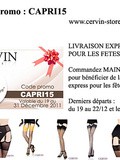 Code promo capri15 cervin-store