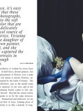 Inspiration baroque en bas bleu par Vivienne Bellini