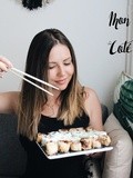 Sushi lover with Côté Sushi