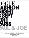 Invitation Fashion's Night Out : Paul & Joe
