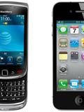 Blackberry contre Iphone