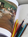 Affiches à colorier : chefs-d'oeuvre de l'impressionnisme aux Editions Larousse