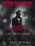 Concert, David Hallyday en concert au Dôme de Paris en novembre 2025 et en tournée