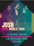 Concert Josh Groban au Grand Rex - Gems Word Tour 2026