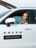 Elodie Gossuin, ambassadrice Volvo Car France en 2021
