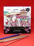Livre, Escale en Asie collection Happy coloriage Editions Larousse