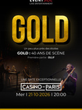 Musique, gold fête ses 40 ans de scène au Casino de Paris et en tournée