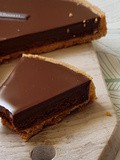 Recette de Nicolas Cloiseau pour la Maison du Chocolat, la Tarte au chocolat
