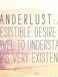 Inspirations - a new word Wanderlust