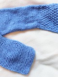 Mon premier tricot : une écharpe pour peluches