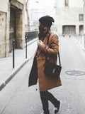 Carreaux & jean sur mesure – Elodie in Paris