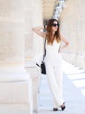 White & Red coat – Elodie in Paris