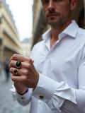 Chevalière homme onyx pour homme élégant, le détail qui change tout