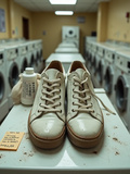 Laver des baskets en machine en résidence étudiante : guide anti-catastrophe