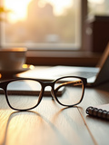 Tendance 2025 : Lunettes à monture noire, à la pointe de la mode