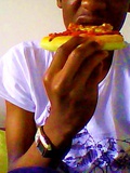I've got Pizza and my new Zara t-t