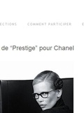 News : Claudia Schiffer égérie de « Prestige » pour Chanel eyewear
