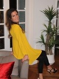 Robe jaune Zara