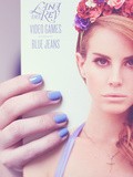 Vinyls x Nails #2 Lana Del Rey - Blue jeans x Manucurist - Bleu n°1