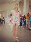 Fashion show pasquale borodine spring/summer 2012 collection for teki art association