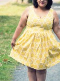 Air of adorable dress - la robe à pois jaune de modcloth