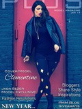Clementine Desseaux pour Plus Model Magazine Janvier 2013