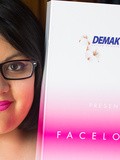 Mon maquillage rose pour Facelooks de Demak up