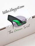 Review The Green Stil , la box beauté naturelle et éthique - décembre 2012 -Boite   Bonnes fêtes  