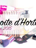 {Vidéo} Review box - La boite d'Hortense novembre 2015