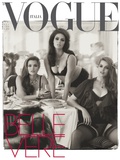 Vogue Italie Juin 2011 Bella vere , Tara Lynn, Robyn Lawleyn, Marquita Pring et Candice Huffine 4 mannequins grandes tailles ce mois-ci dans vogue
