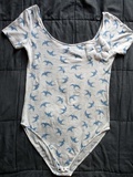 Body zara neuf imprime oiseaux t m